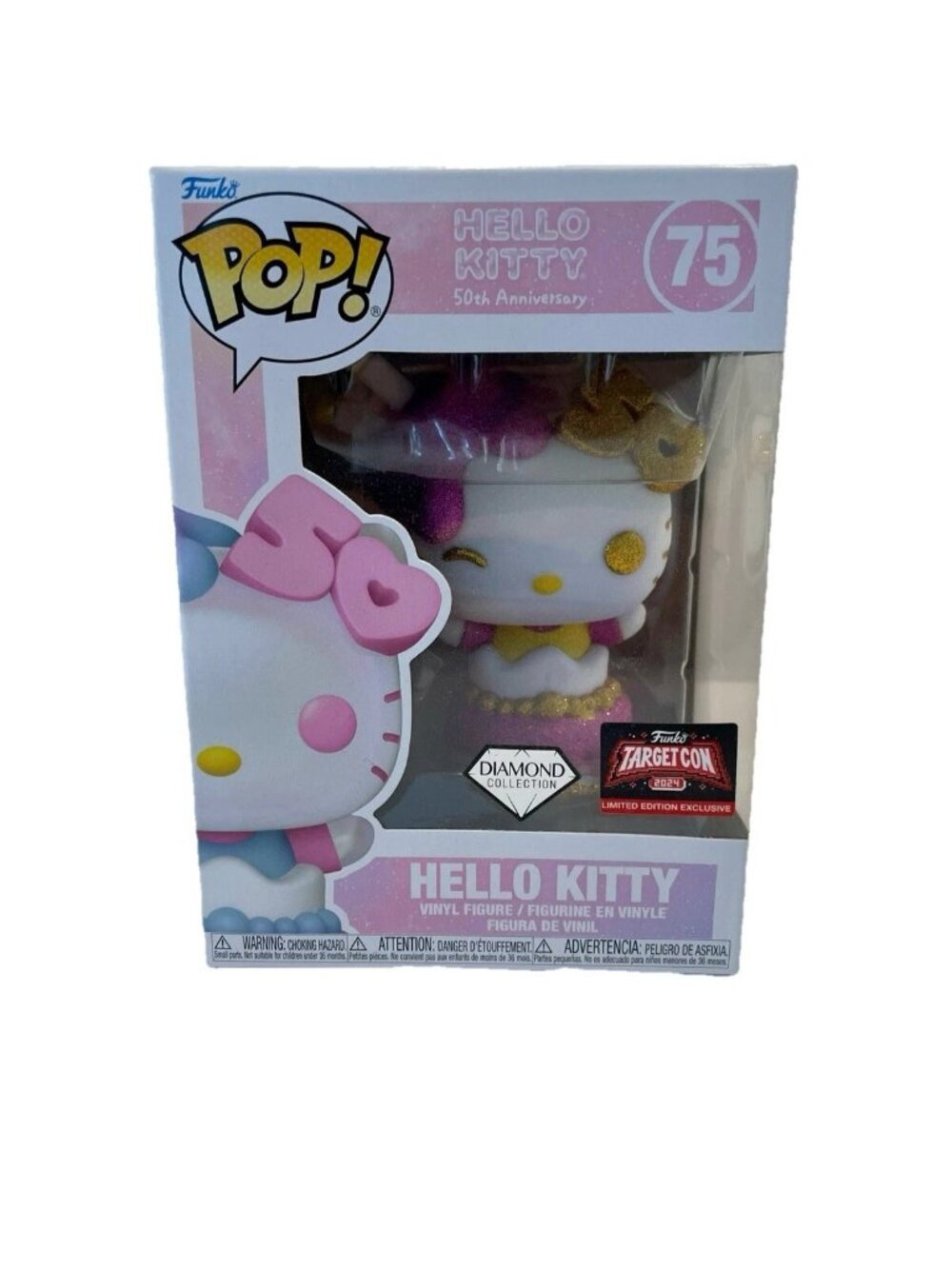 SALE! Hello Kitty Funko Pop Diamond Target Exclusive #75